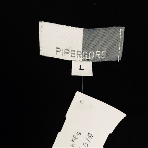 Piper Gore Conflicted Wool/Leather Vest - Picture 4 of 5